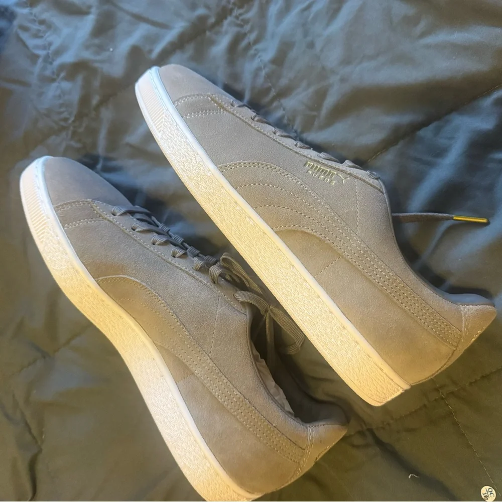 TMC Puma Gray Suede Men's Shoes Nipsey Hussle Men’s Puma Suede x TMC - Picture 7 of 16